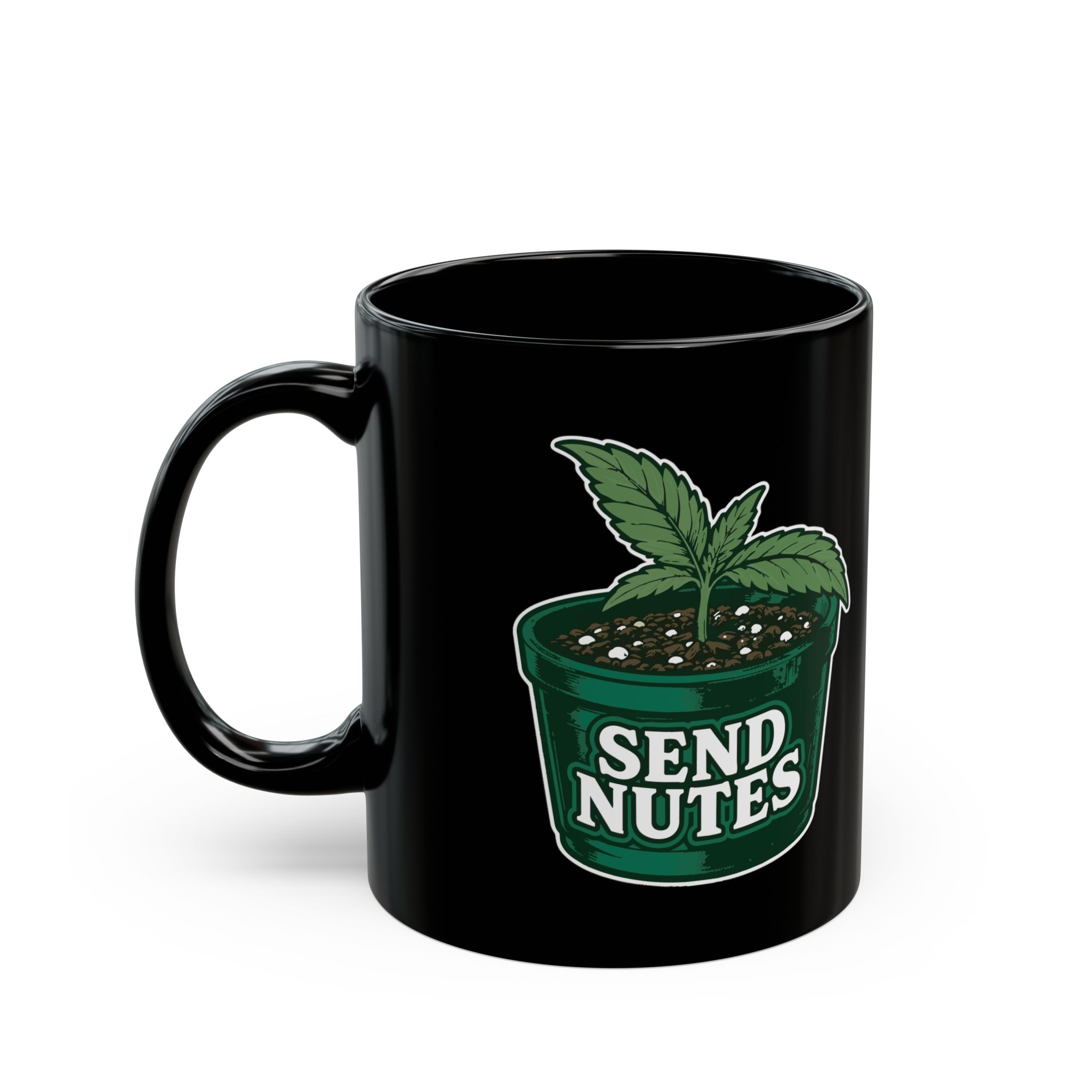 RF Logo Black Coffee Mug – 11oz & 15oz Ceramic - Image 3