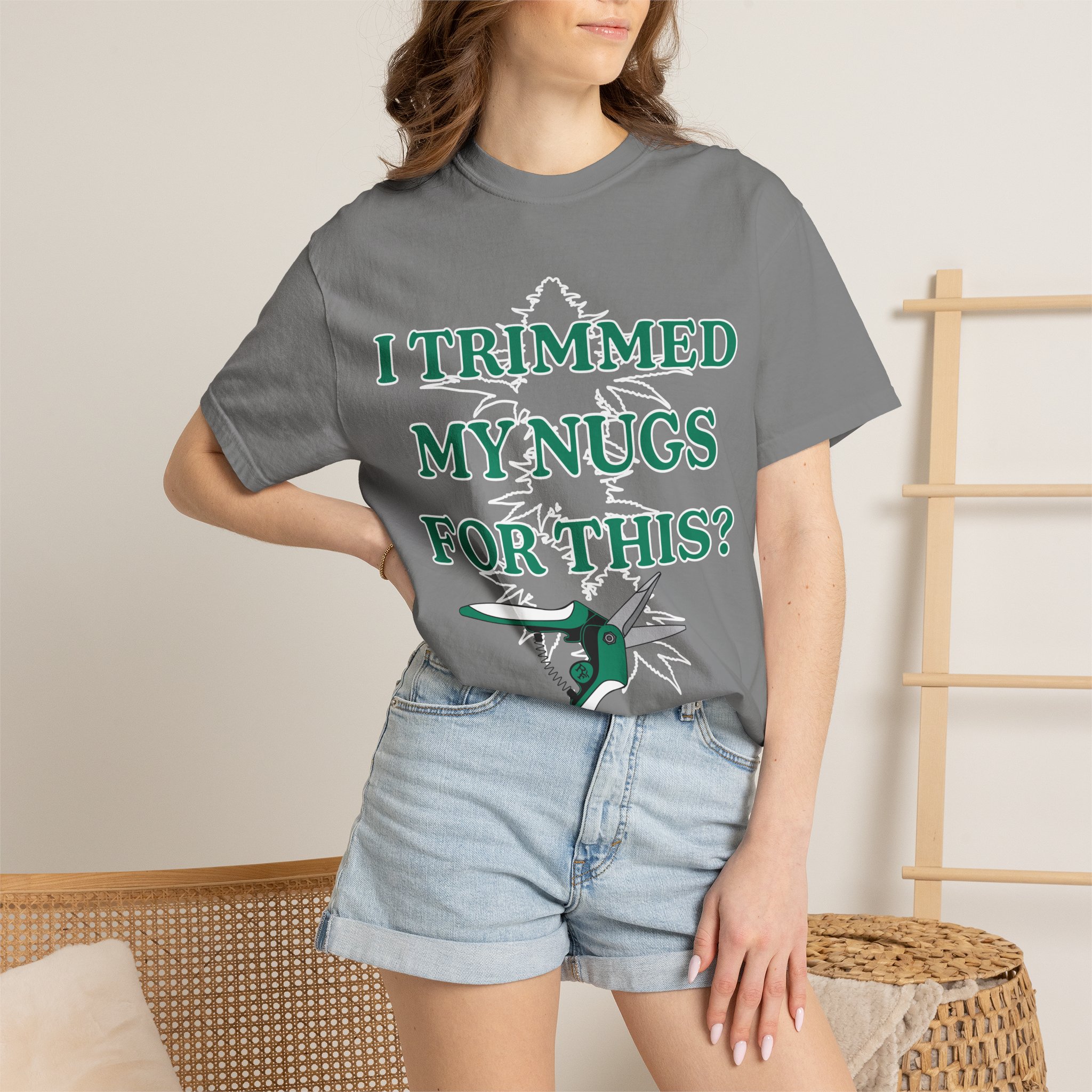 I Trimmed My Nugs For This? T-Shirt - Image 8