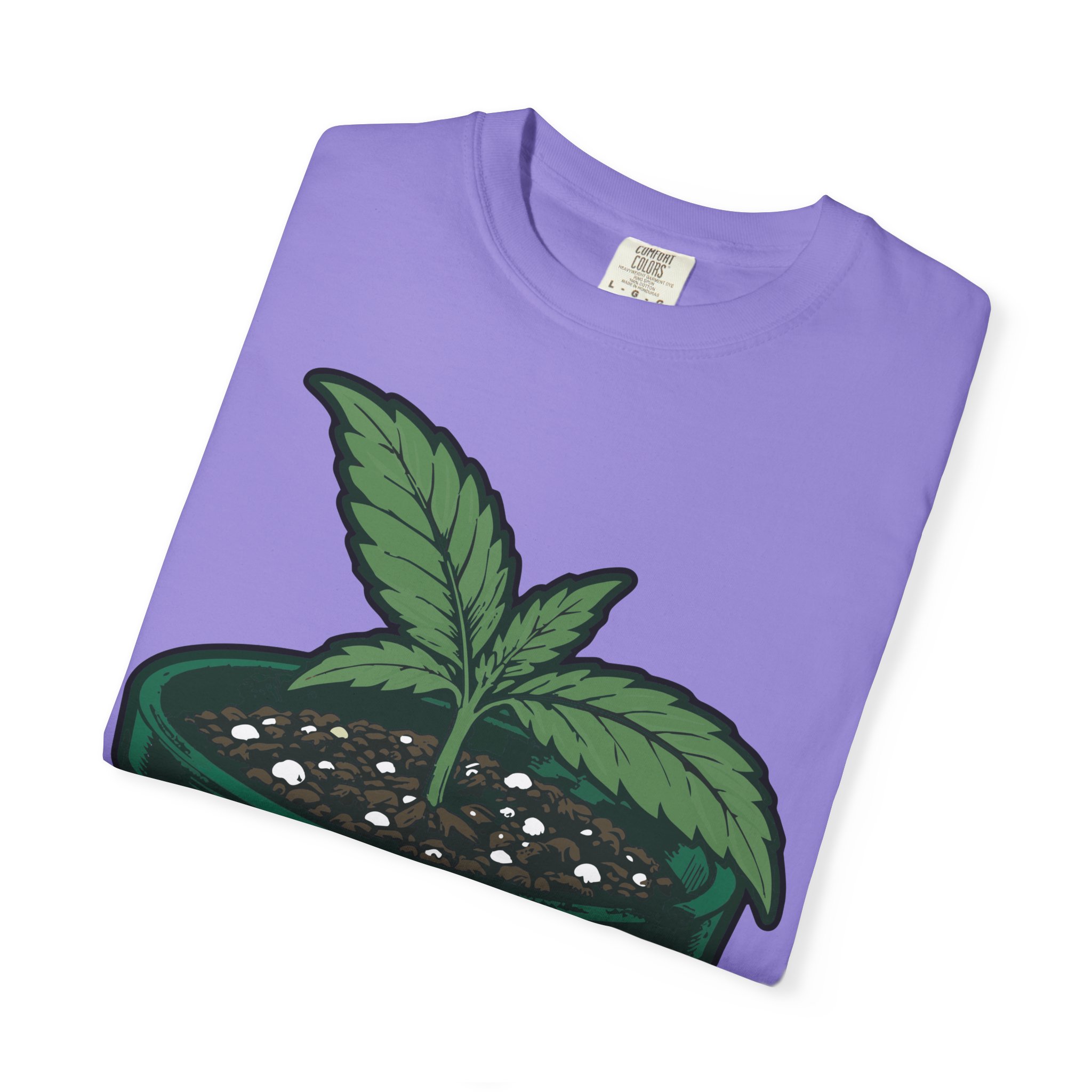 Send Nutes Plant Pot Graphic T‑Shirt - Image 35