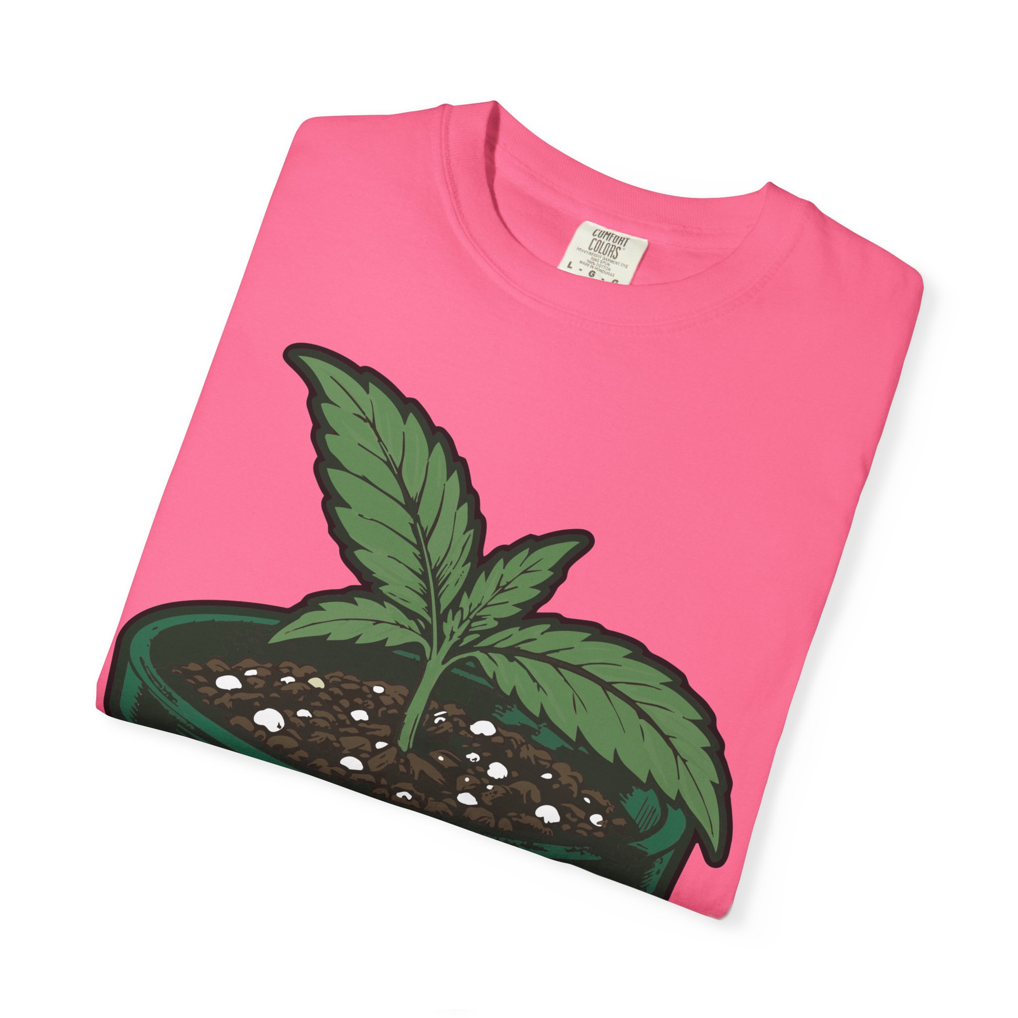 Send Nutes Plant Pot Graphic T‑Shirt - Image 43