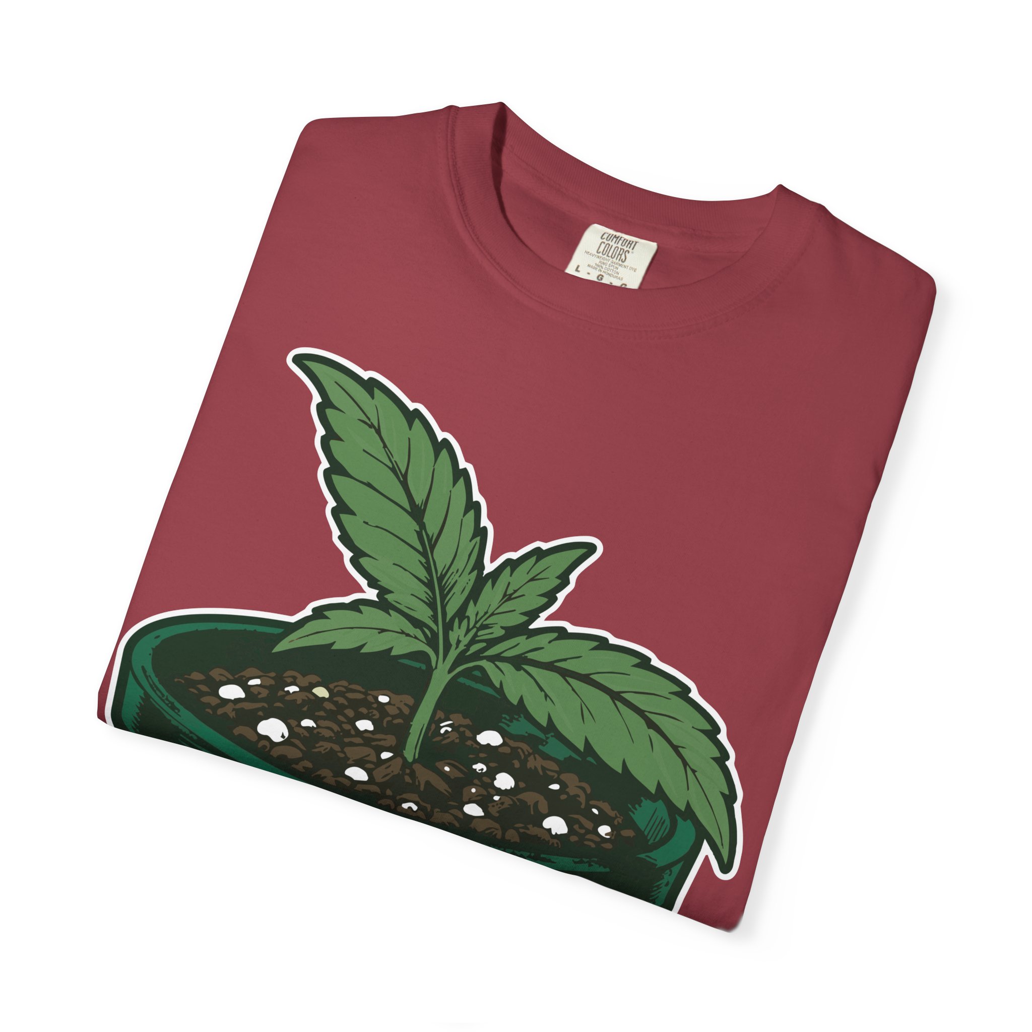 Send Nutes Plant T-Shirt — 'RF' Seedling Graphic Garden Tee - Image 39