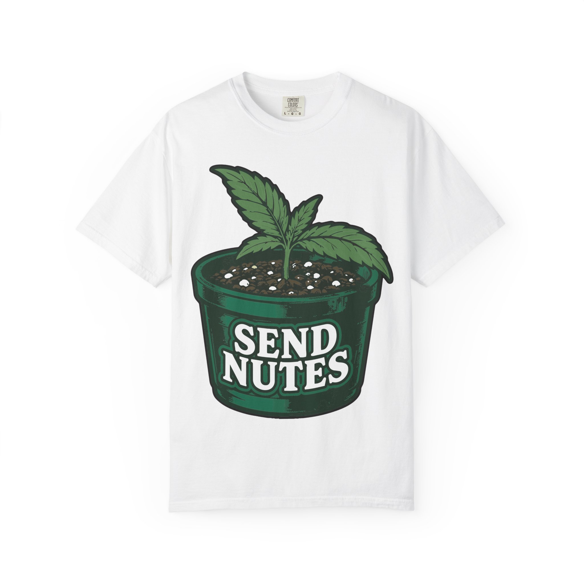 Send Nutes Plant Pot Graphic T‑Shirt