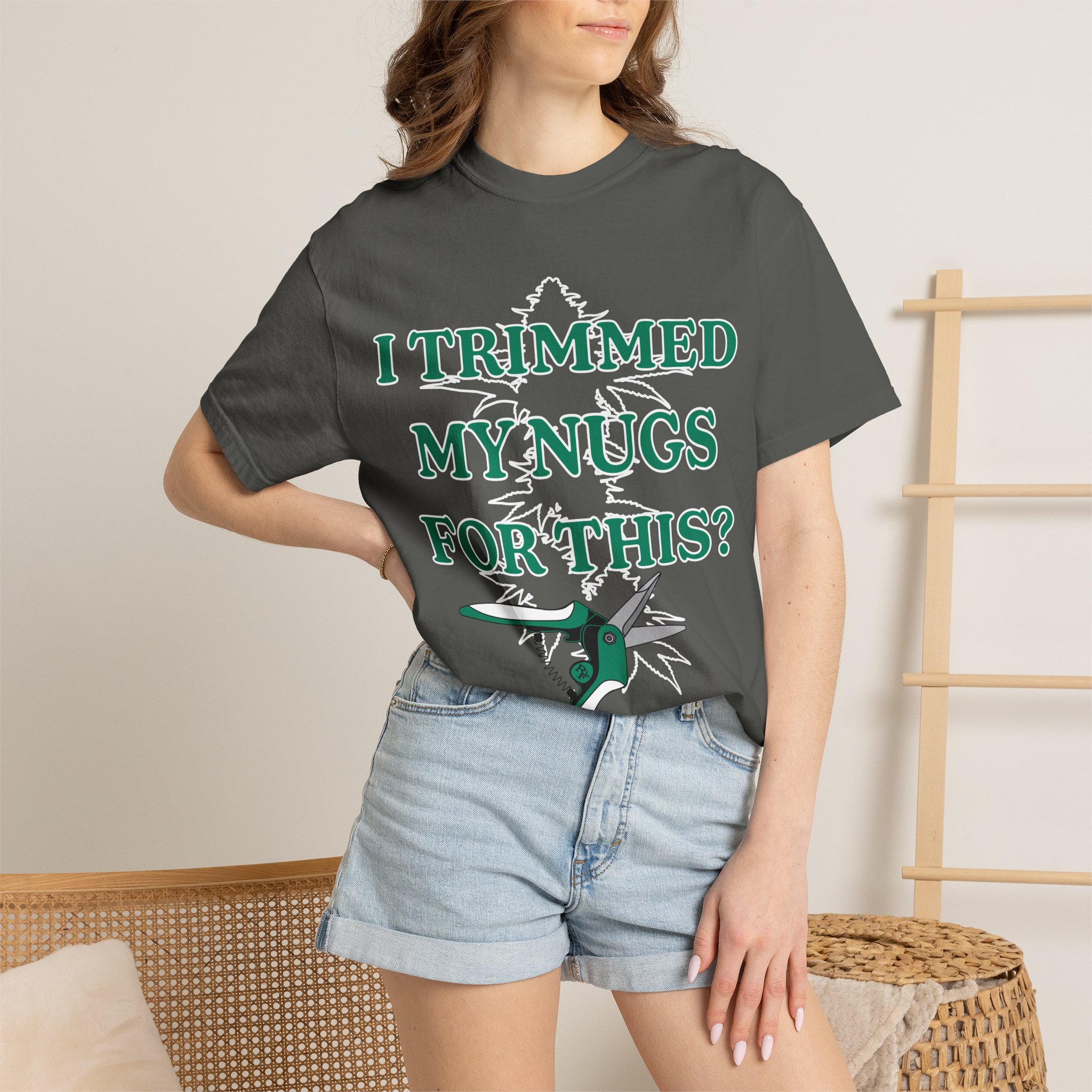 I Trimmed My Nugs For This? T-Shirt - Image 4
