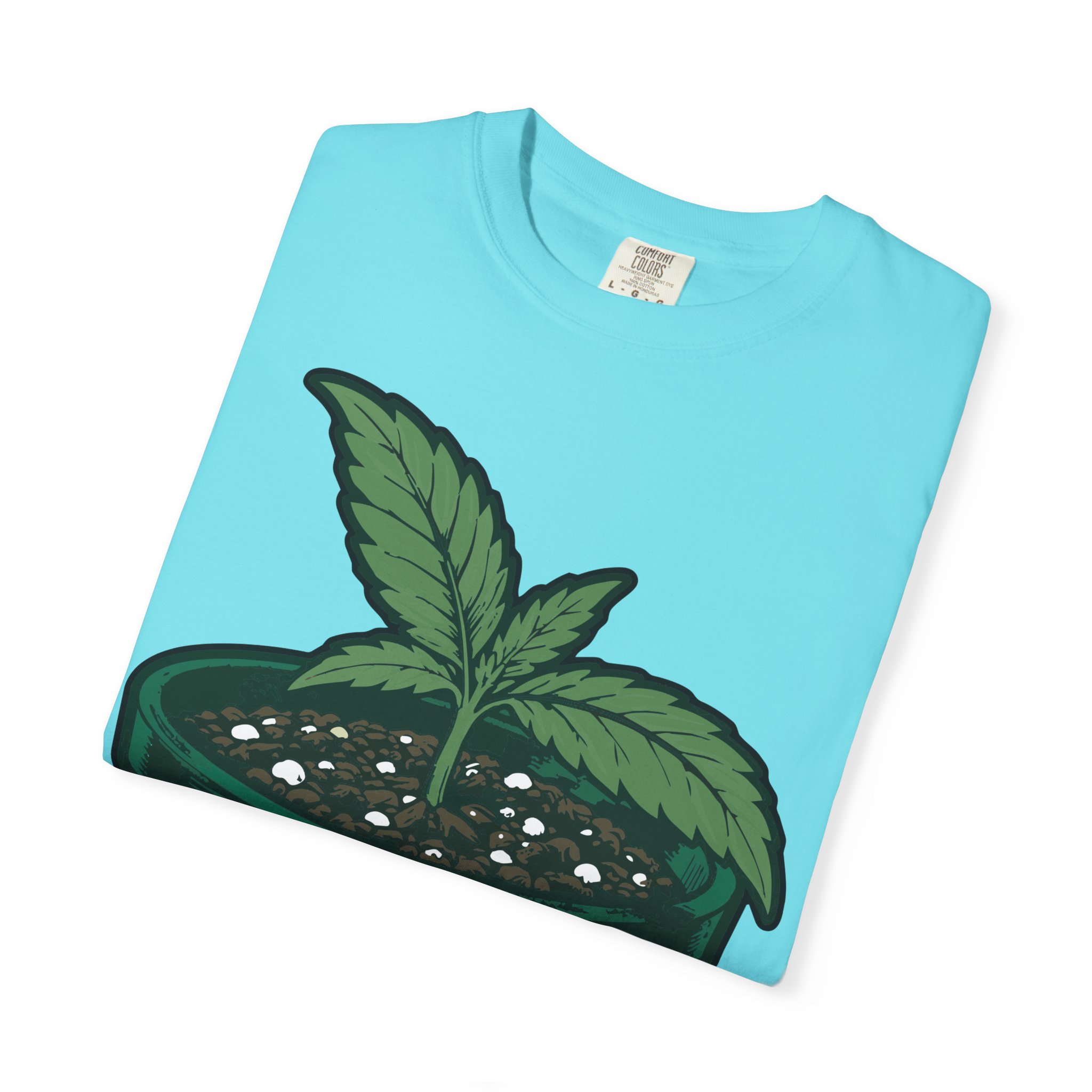 Send Nutes Plant Pot Graphic T‑Shirt - Image 27